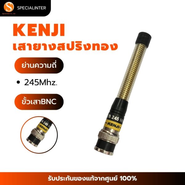 KENJI เสายางสปริงทอง