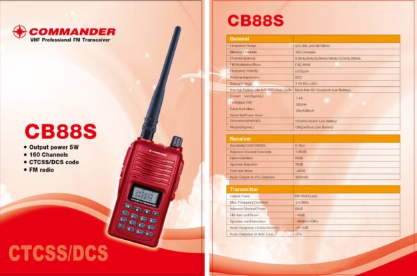 COMMANDER CB88S - Image 3