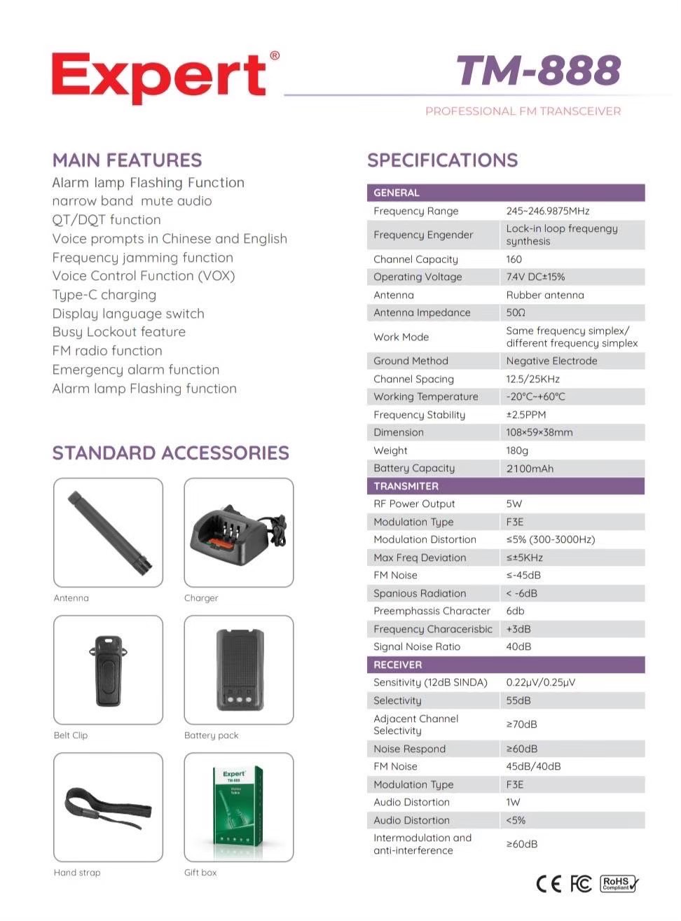 EXPERT TM-888 - Image 3